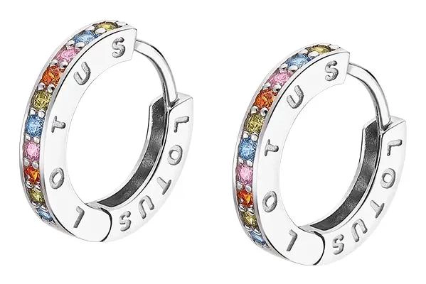 AROS ARGOLLA DE PLATA CON PIEDRA DECORATIVA ELEGANTE Y DURADERA - 1