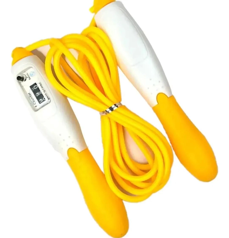 SET DE 4 CUERDAS PARA SALTAR CON CONTADOR PARA FITNESS Y DEPORTE - 4