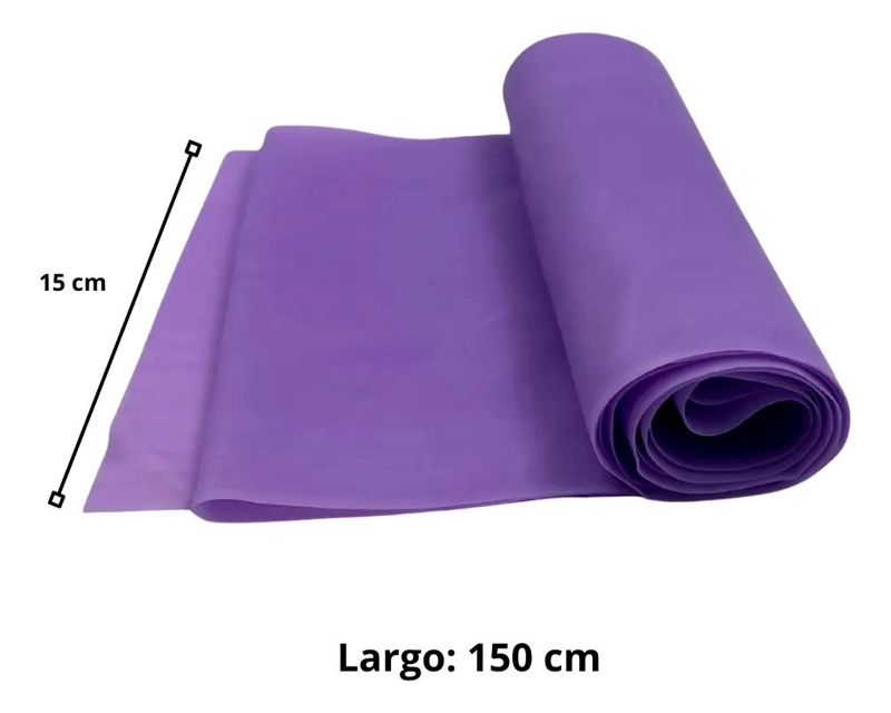 SET DE 13 BANDAS ELASTICAS DE RESISTENCIA PARA YOGA Y PILATES - 4