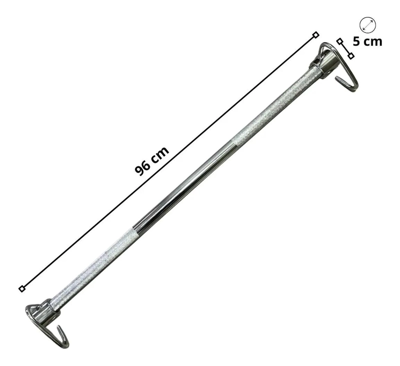 BARRA RECTA DE 96 CM PARA EJERCICIOS CON BANDAS DE RESISTENCIA - 2