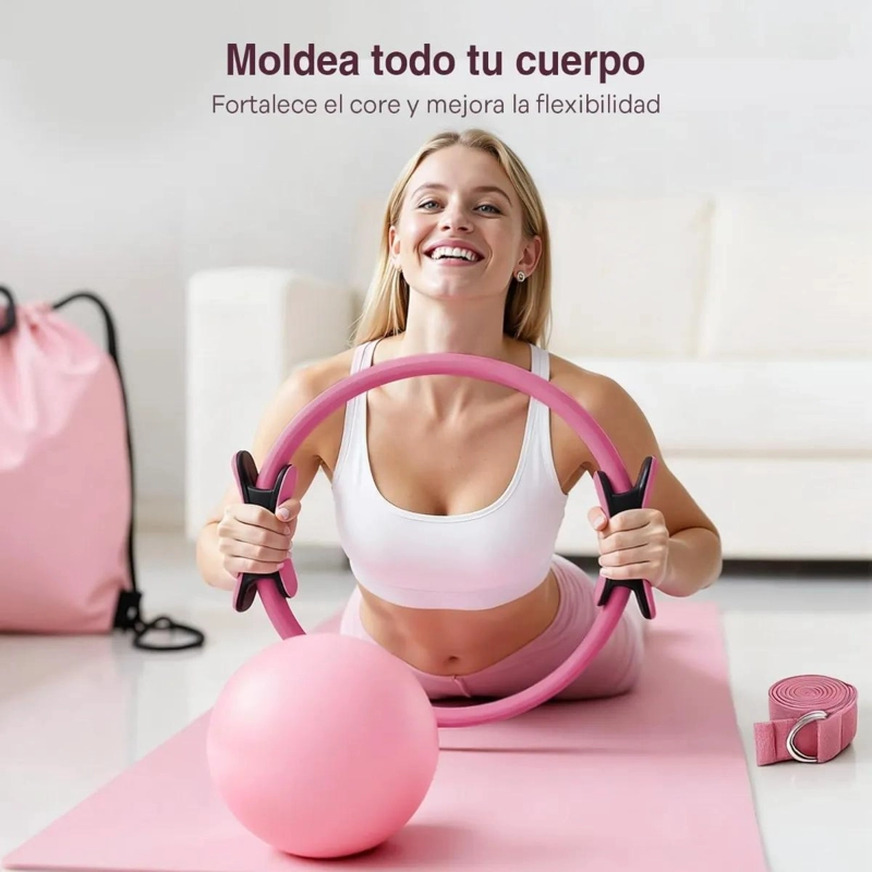 SET DE 13 BANDAS ELASTICAS PARA YOGA Y ENTRENAMIENTO DE RESISTENCIA - 3
