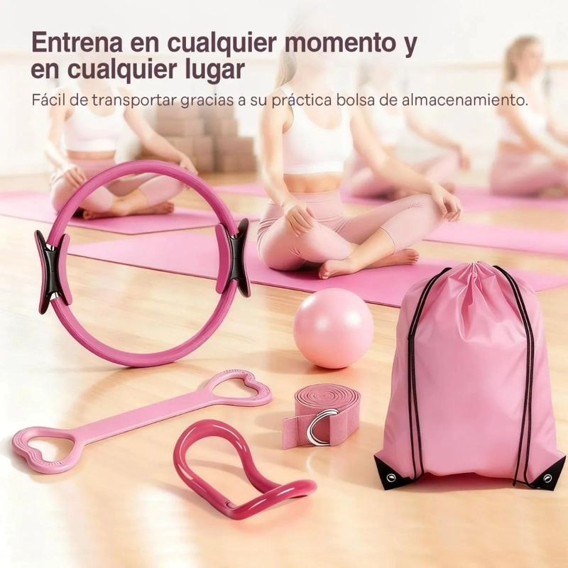 SET DE 13 BANDAS ELASTICAS PARA YOGA Y ENTRENAMIENTO DE RESISTENCIA - 5