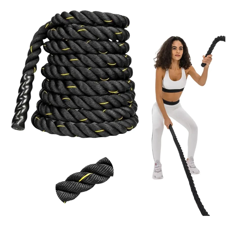 CUERDA DE FUERZA PARA ENTRENAMIENTO DE 9 METROS Y 50 MM DE GROSOR - 1