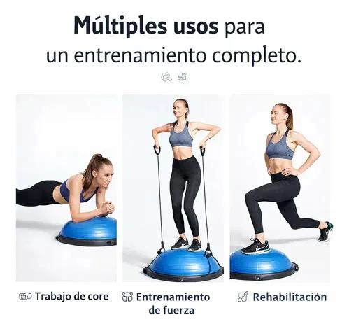 BALON DE PILATES PARA EJERCICIOS DE EQUILIBRIO Y TONIFICACION DE 46 CM - 4