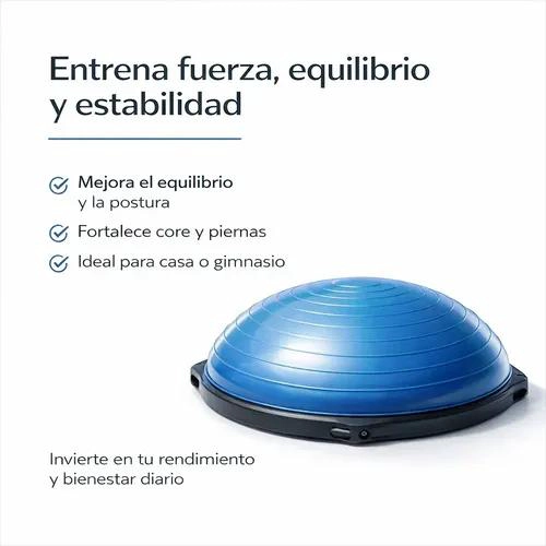 BALON DE PILATES PARA EJERCICIOS DE EQUILIBRIO Y TONIFICACION DE 46 CM - 5