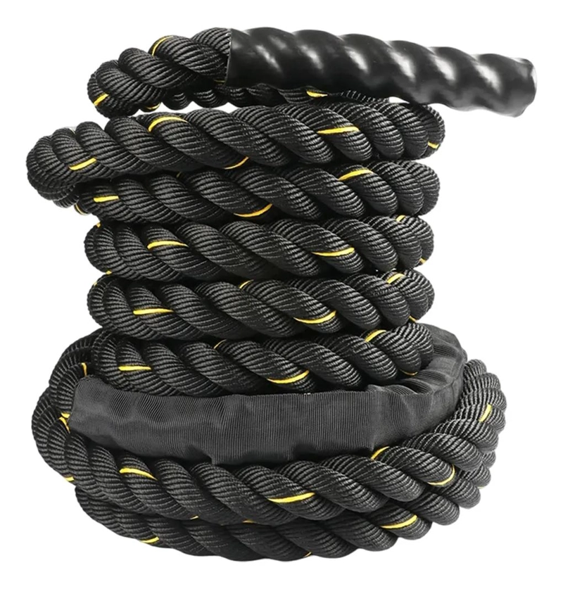 CUERDA DE BATALLA PARA ENTRENAMIENTO DE FUERZA Y FITNESS DE 9 METROS - 1