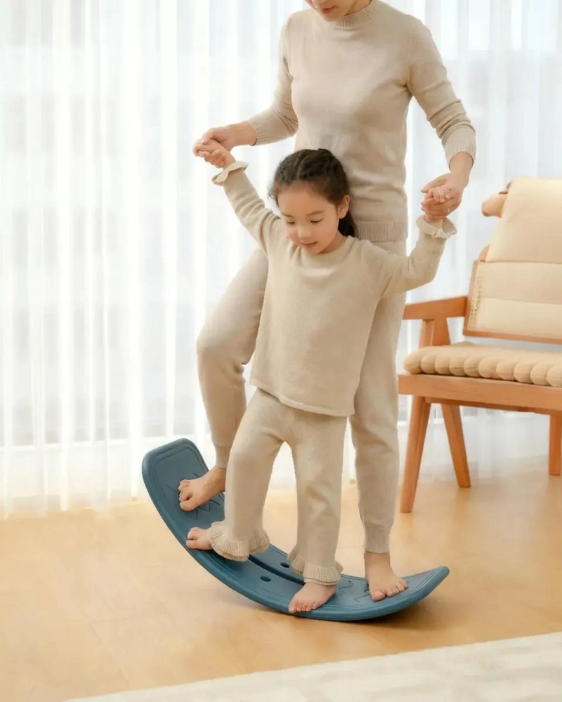 TABLA DE EQUILIBRIO PARA ENTRENAMIENTO INFANTIL COLOR AZUL - 2