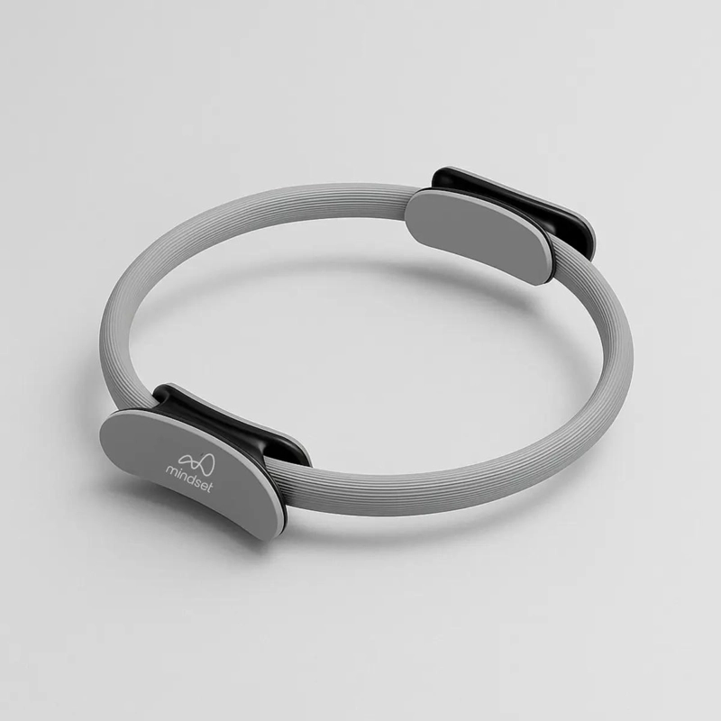 ARO PARA PILATES DE FIBRA DE VIDRIO COLOR GRIS - 1