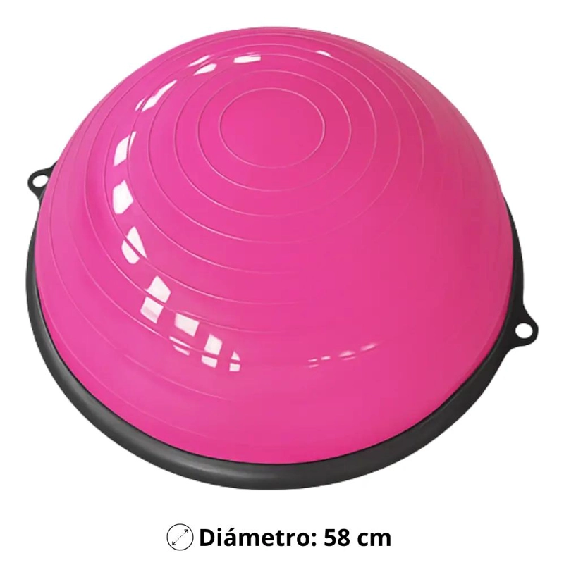 MEDIA ESFERA PARA ENTRENAMIENTO DE EQUILIBRIO CON BANDAS DE RESISTENCIA - 3