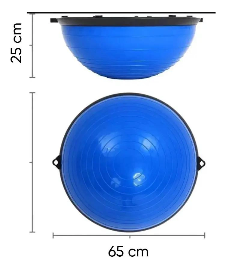 BALON DE PILATES PARA EQUILIBRIO Y TONIFICACION CON BASE ESTABLE - 3
