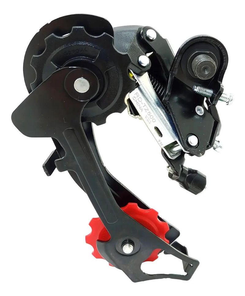 CAMBIO TRASERO PARA BICICLETA DE 6 Y 7 VELOCIDADES SHIMANO TOURNEY TZ500 - 1