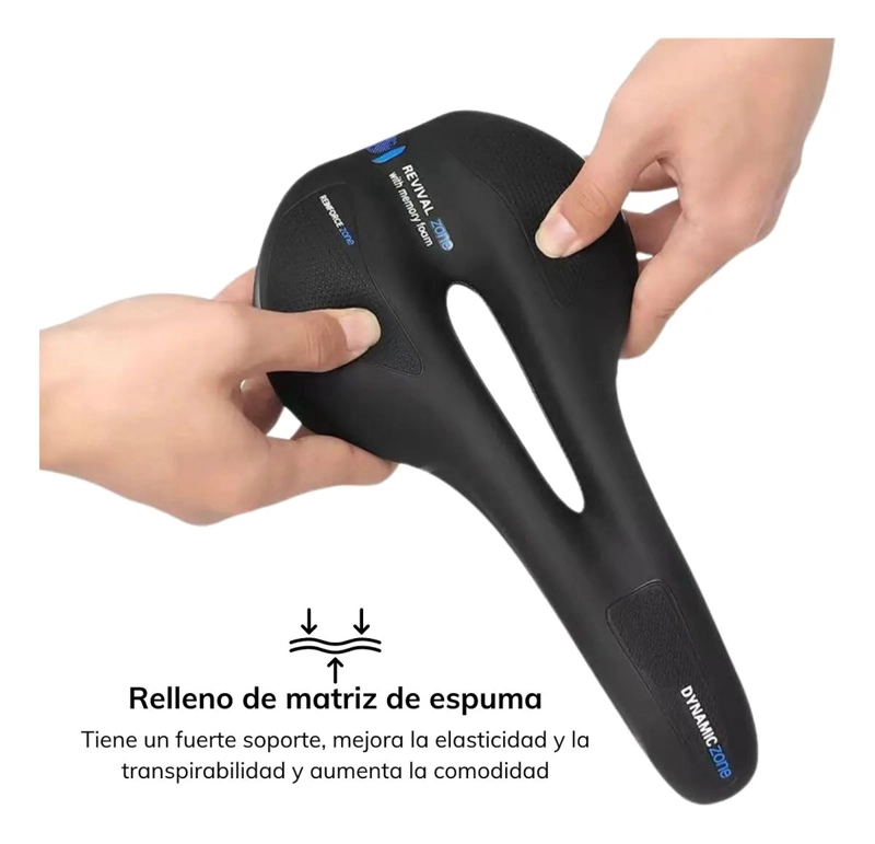 ASIENTO PARA BICICLETA MTB ESTRECHO IMPERMEABLE 27,5X15 CM - 4