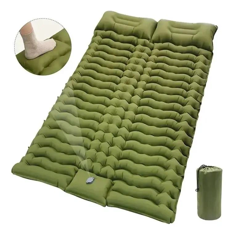 COLCHONETA AUTOINFLABLE PARA DOS PERSONAS COMPACTA Y LIVIANA - 3