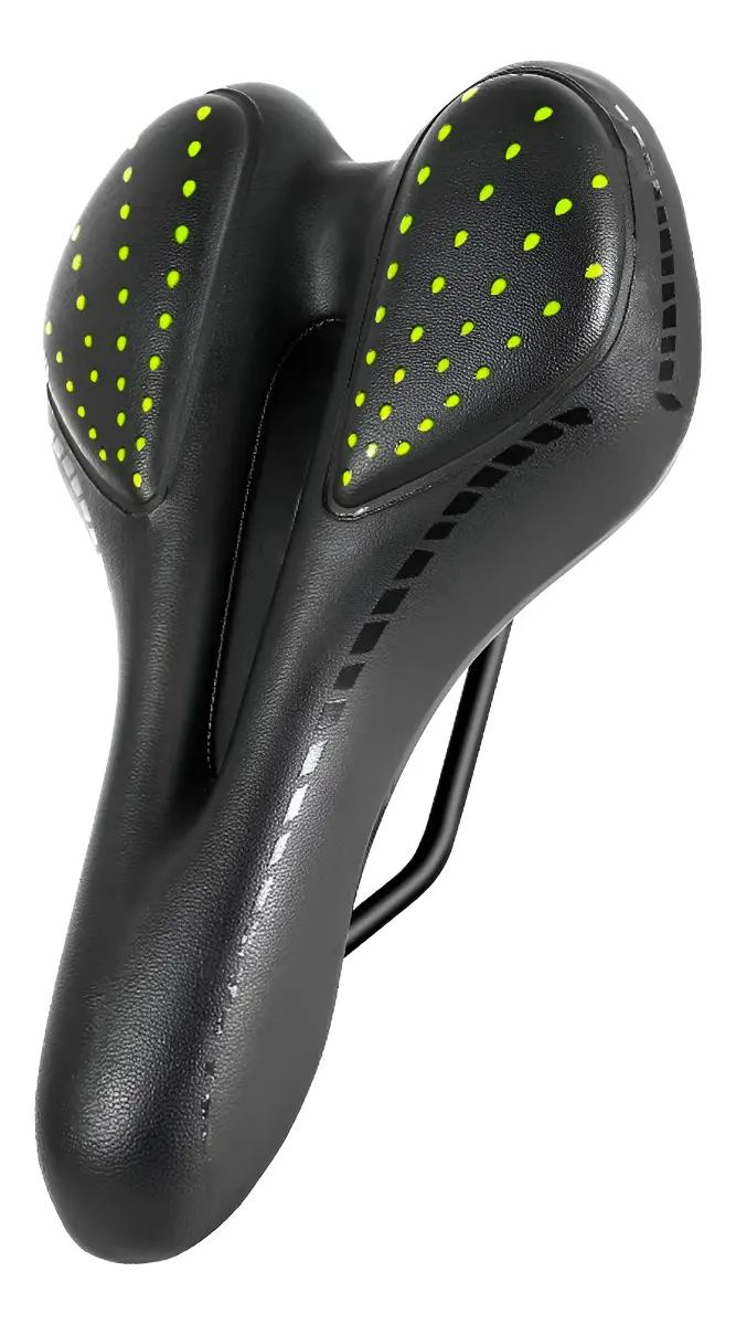 SILLIN DE GEL ANCHO PARA BICICLETA ASIENTO COMODO Y ERGONOMICO - 1