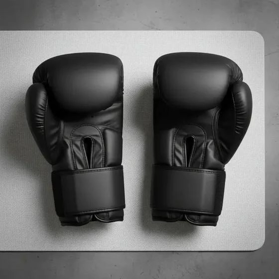 GUANTES DE BOXEO PROFESIONAL CON CIERRE DE VELCRO 12 ONZAS - 5
