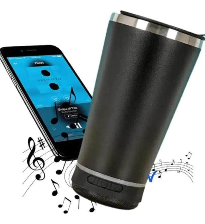 VASO TE RMICO PARA BEBIDAS 473 ML CON PARLANTE Y ABREBOTELLAS INTEGRADO - 2
