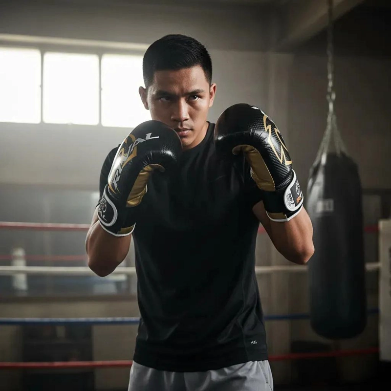 GUANTES DE BOXEO PROFESIONALES PARA ENTRENAMIENTO Y COMPETICION 12 OZ - 2