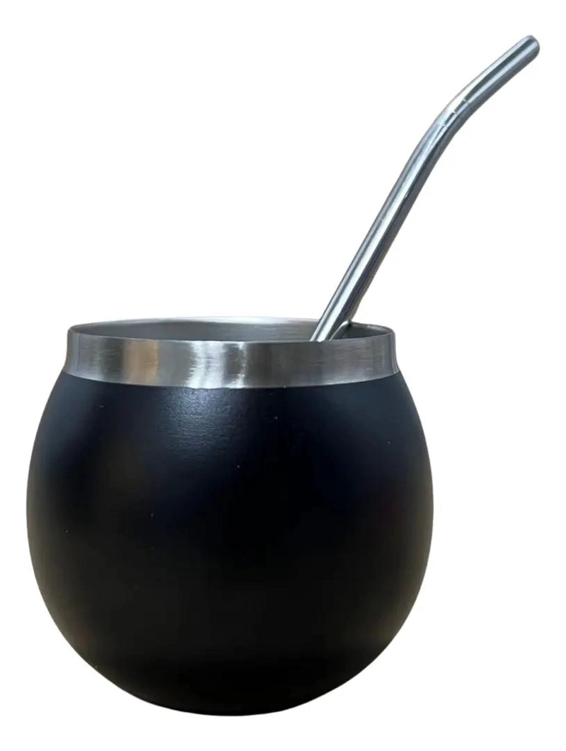 TERMO DE ACERO INOXIDABLE PARA MATE CON CAPACIDAD DE 1.3 LITROS Y SET DE MATE Y - 4