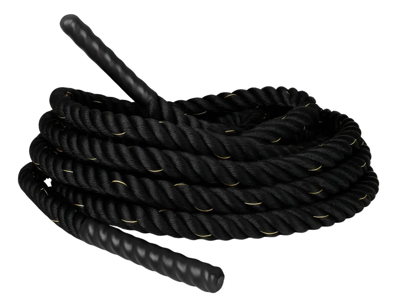 CUERDA PARA SALTAR PROFESIONAL DE 3 METROS Y 25 MM PARA ENTRENAMIENTO INTENSO - 1