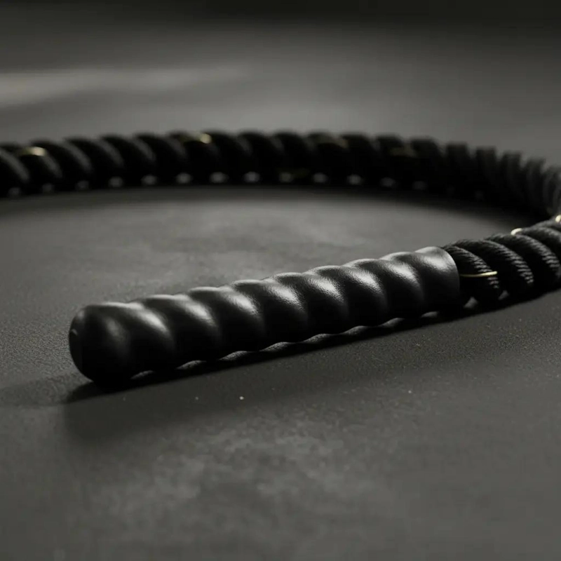 CUERDA PARA SALTAR PROFESIONAL DE 3 METROS Y 25 MM PARA ENTRENAMIENTO INTENSO - 4