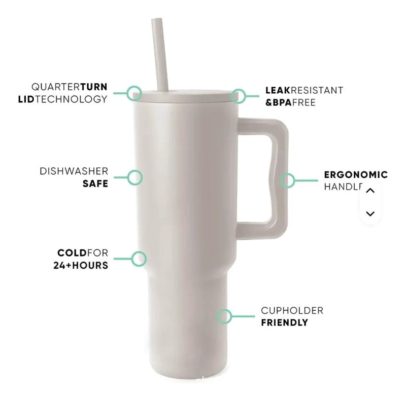 VASO TE RMICO DE ACERO INOXIDABLE 304 CON CAPACIDAD DE 1200 ML PARA MANTENER LA温度 - 4