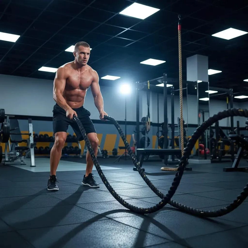 CUERDA PARA ENTRENAMIENTO FUNCIONAL DE 15 METROS Y 38 MM DE GROSOR - 3