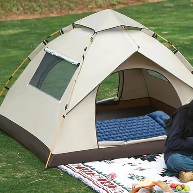 COLCHONETA INFLABLE PLEGABLE PARA CAMPING Y SENDERISMO CON MATERIAL RESISTENTE - 2