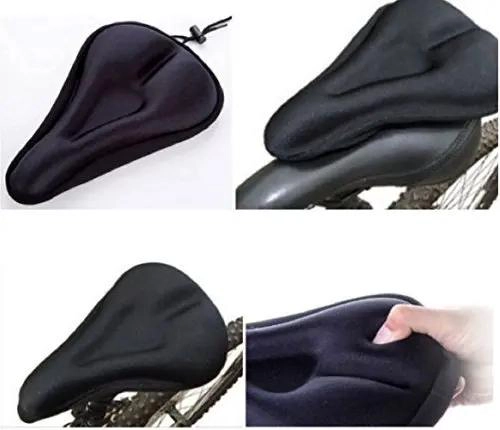 CUBRE ASIENTO PARA BICICLETA CON GEL DEPORTIVO Y DISEÑO ERGONOMICO - 2