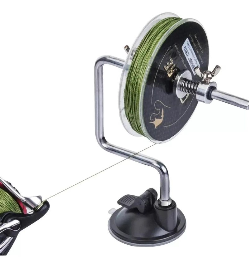 ENROLLADOR PORTATIL PARA CARRETE DE PESCA CON DISEÑO COMPACTO Y FUNCIONAL - 2