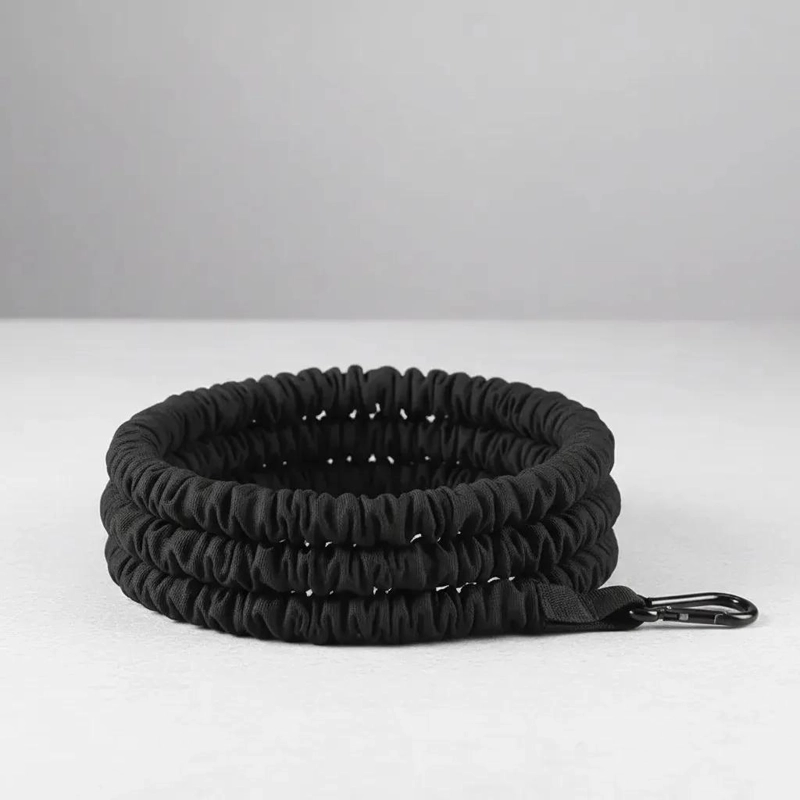 CORREA DE RESISTENCIA RETRACTIL PARA ENTRENAMIENTO EN COLOR NEGRO - 4