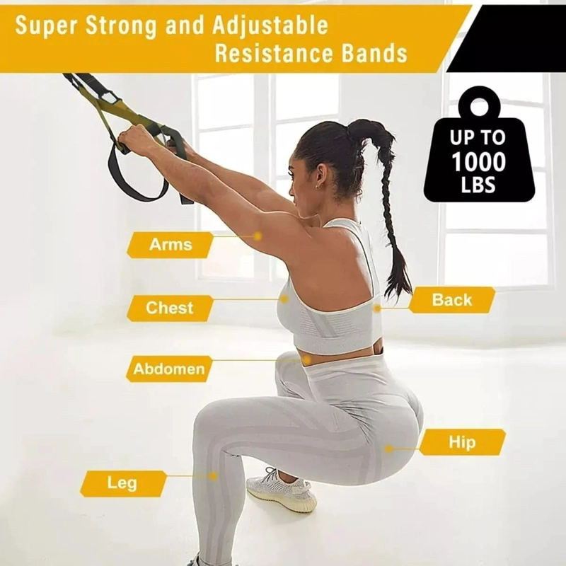 KIT DE BANDAS DE ENTRENAMIENTO PARA EJERCICIO FUNCIONAL Y RESISTENCIA - 3