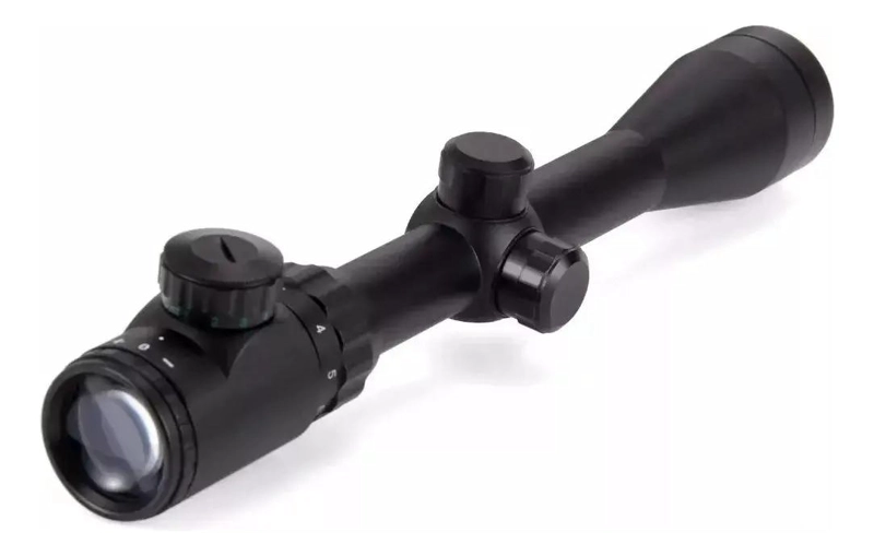 MIRA TELESCOPICA 3-9X40 CON RIEL DE 11 MM PARA CARABINA DE AIRE - 3