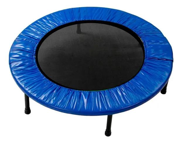 TRAMPOLIN PLEGABLE DE 100 CM SIN SOPORTE PARA EJERCICIO Y DIVERSION - 1