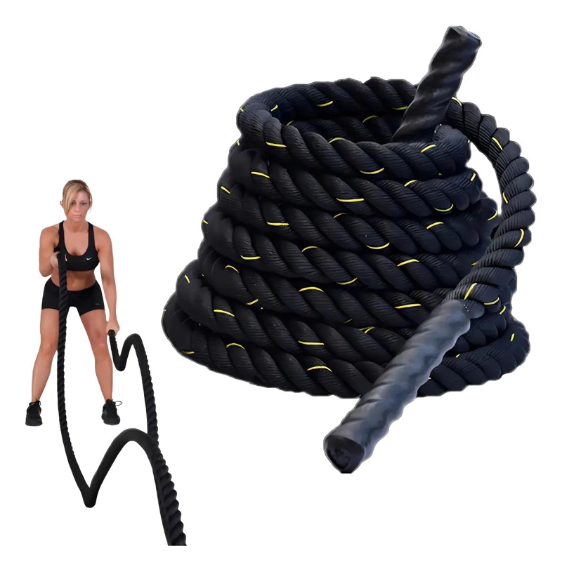 CUERDA PARA ENTRENAMIENTO FUNCIONAL DE 9 METROS Y 25 MM DE GROSOR - 1