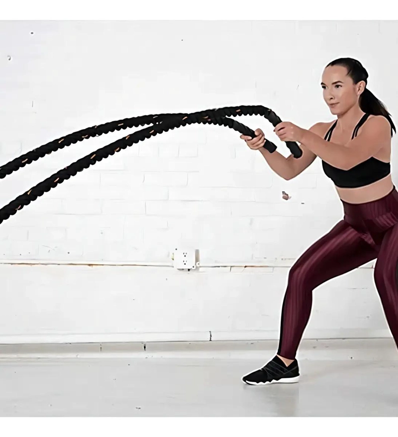 CUERDA PARA ENTRENAMIENTO FUNCIONAL DE 9 METROS Y 25 MM DE GROSOR - 2