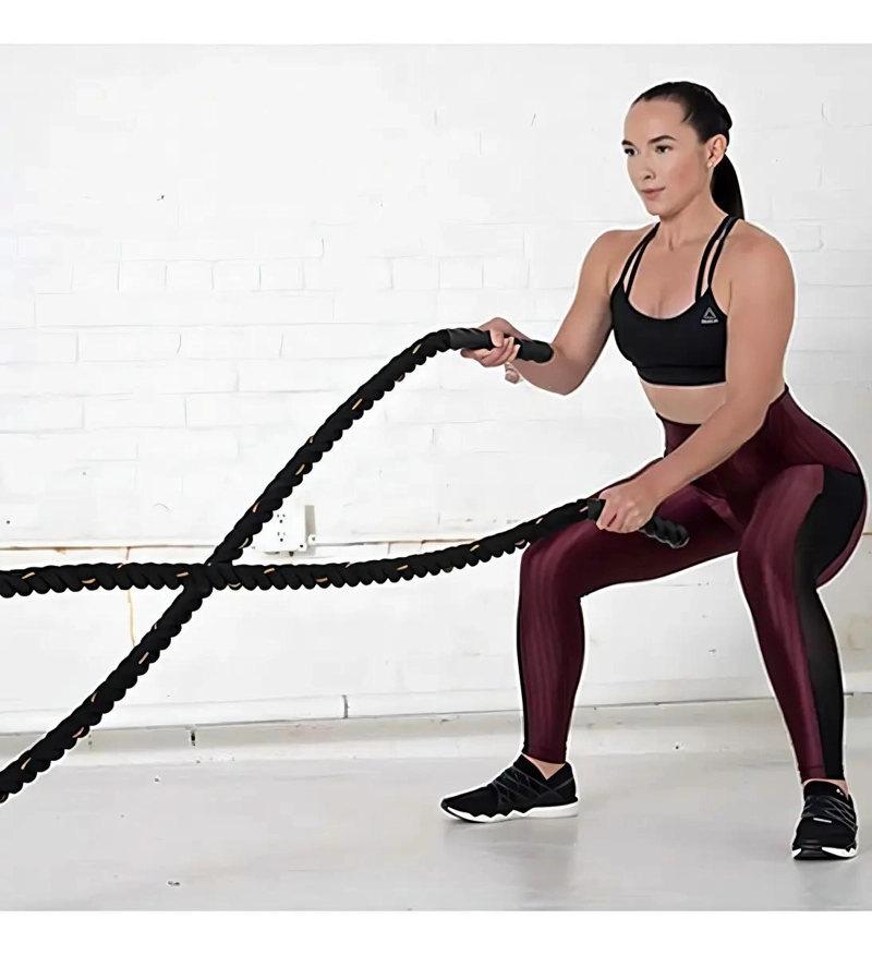 CUERDA PARA ENTRENAMIENTO FUNCIONAL DE 9 METROS Y 25 MM DE GROSOR - 3