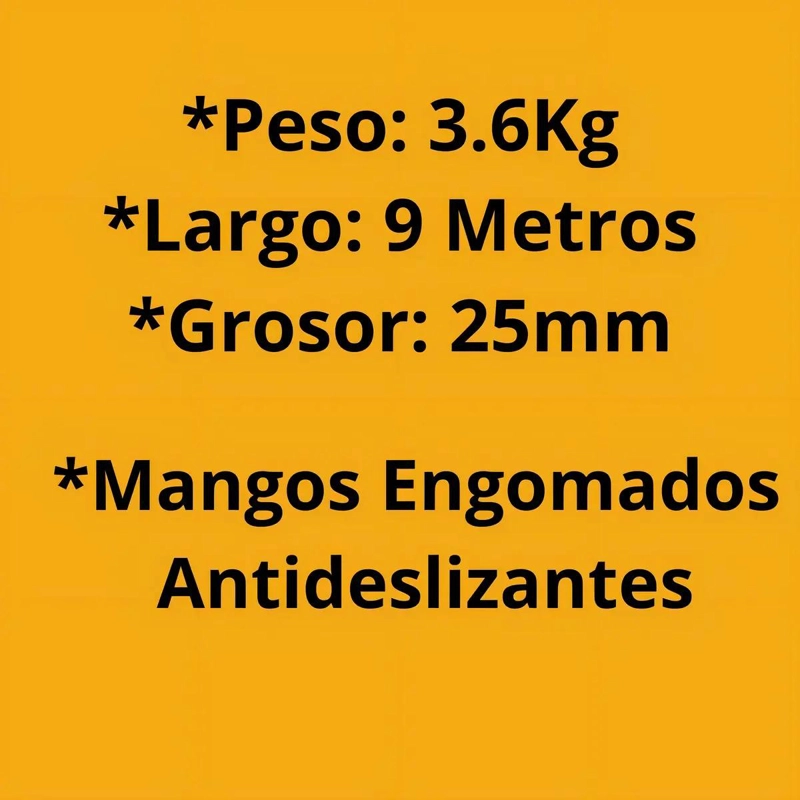 CUERDA PARA ENTRENAMIENTO FUNCIONAL DE 9 METROS Y 25 MM DE GROSOR - 5