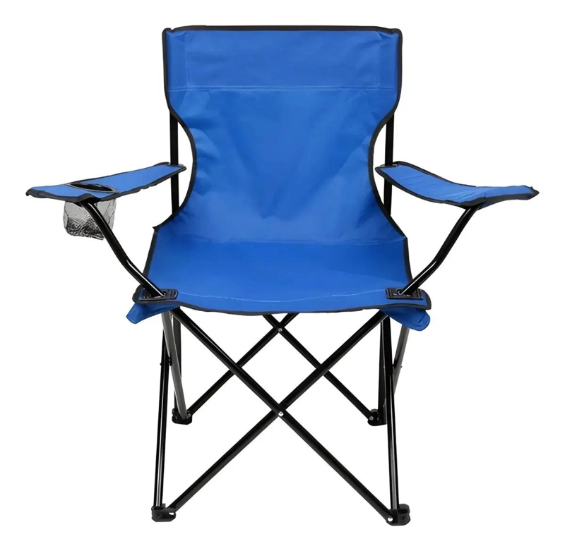 SET DE 2 SILLAS PLEGABLES PARA CAMPING CON QUITASOL PARA PLAYA - 4