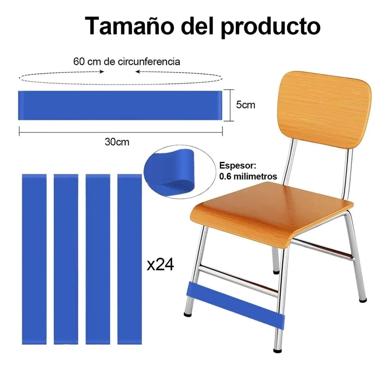CINTA REBOTADORA PARA SILLA PARA NIÑOS CON HIPERACTIVIDAD Y TDAH - 3