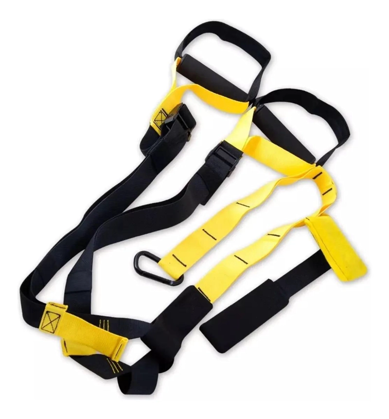 BANDAS DE SUSPENSION PARA ENTRENAMIENTO FUNCIONAL Y CROSSFIT CON CUERDA AJUSTABL - 3