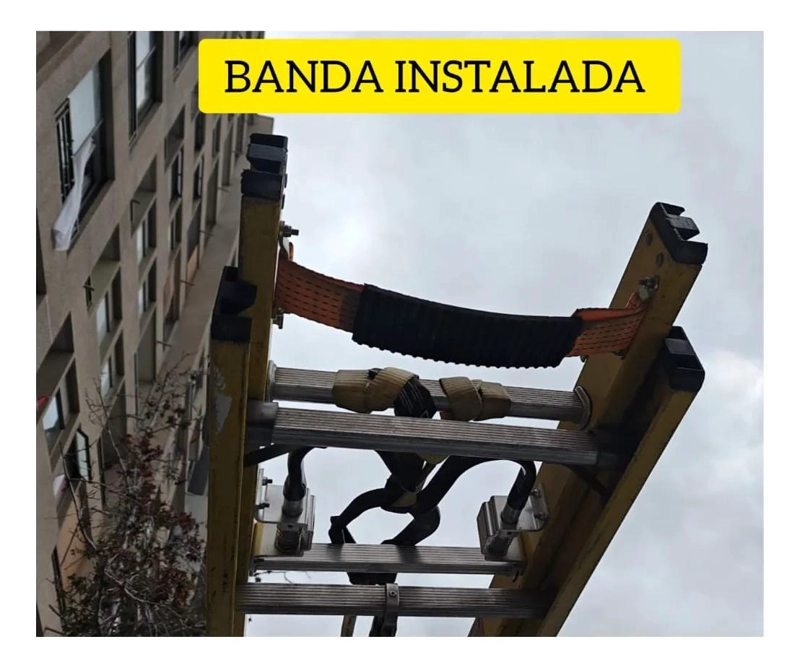 BANDA AJUSTABLE PARA ESCALERA DE EXTENSION CON ALTA RESISTENCIA - 2