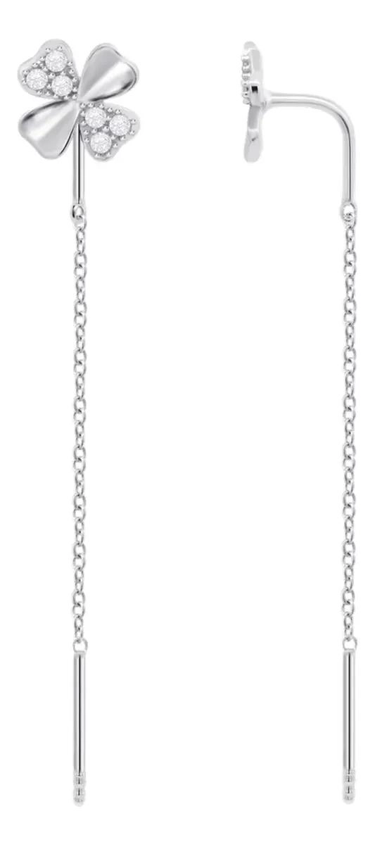 AROS DE PLATA PARA MUJER DISEÑO ELEGANTE Y MODERNO - 2