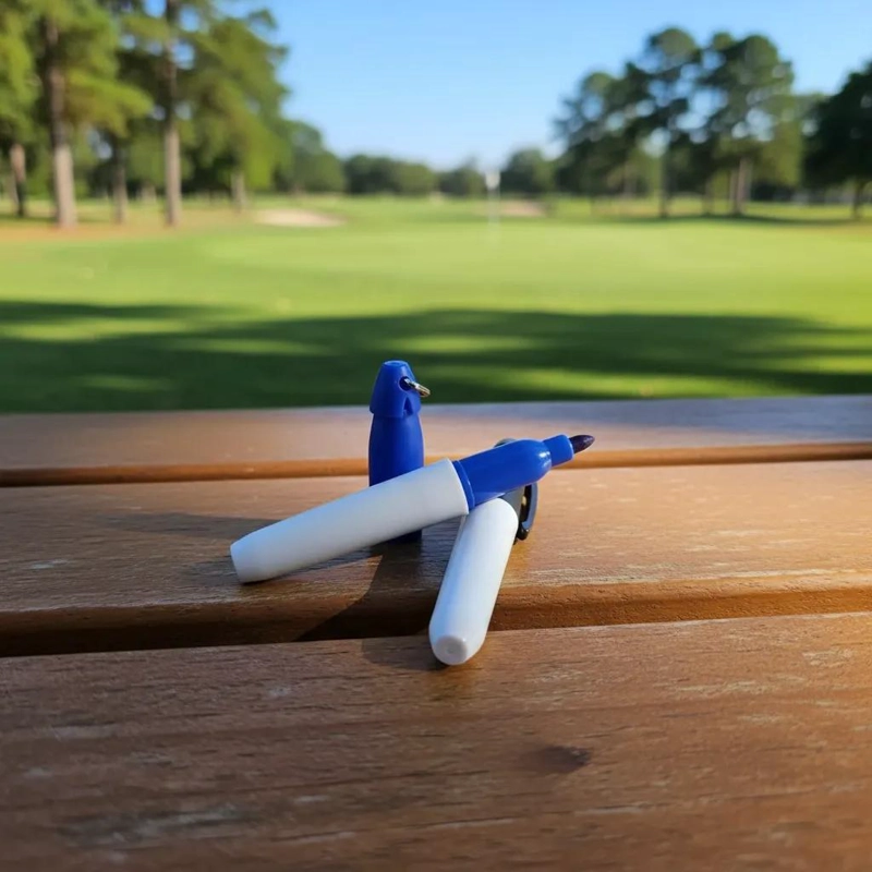 MARCADOR PARA PELOTAS DE GOLF CON DOS LAPICES INCLUIDOS - 3