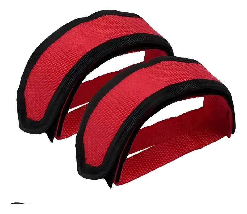CORREAS AJUSTABLES PARA PEDALES DE BICICLETA CON MATERIAL RESISTENTE - 1