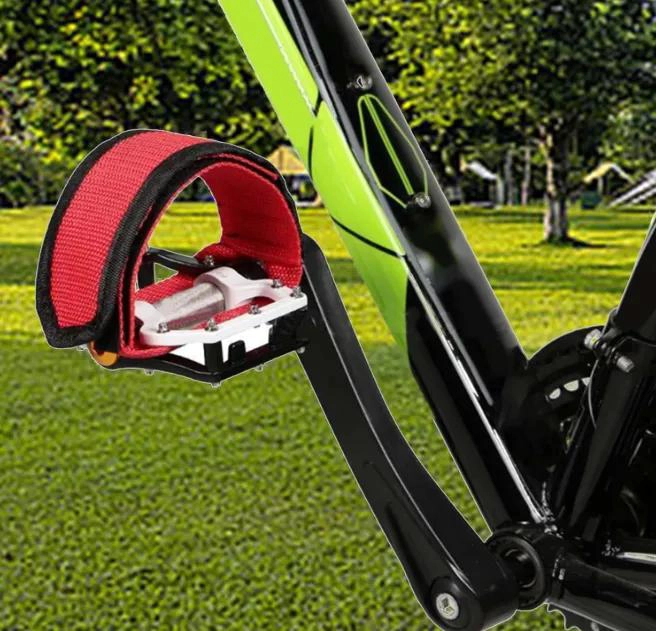 CORREAS AJUSTABLES PARA PEDALES DE BICICLETA CON MATERIAL RESISTENTE - 2