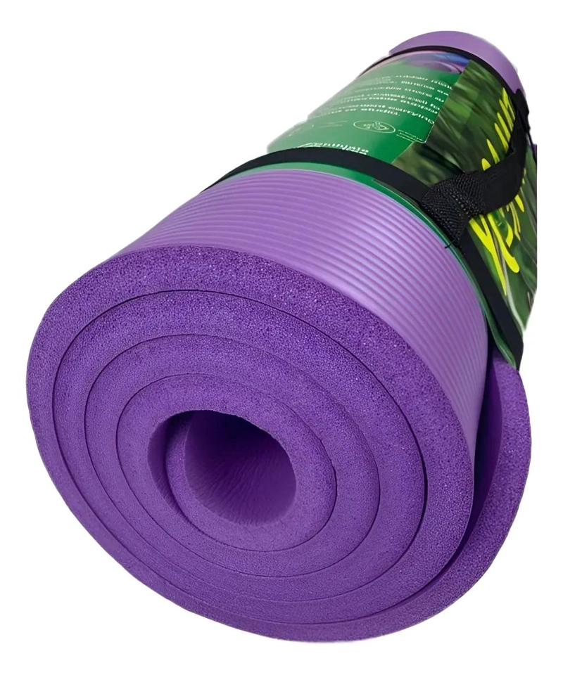 COLCHONETA PARA YOGA Y PILATES EXTRA GRUESA DE 15 MM PARA FITNESS - 1