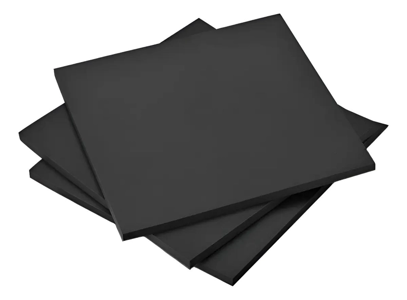SET DE 3 PLANCHAS DE GOMA EVA NEGRA DE ALTA DENSIDAD 30X45 CM Y 8 MM - 1