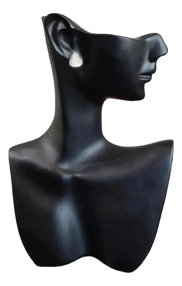 PAR DE AROS CON DISEÑO DE CORAZON Y PIEDRA DE COLORES EN PLATA 925 - 2