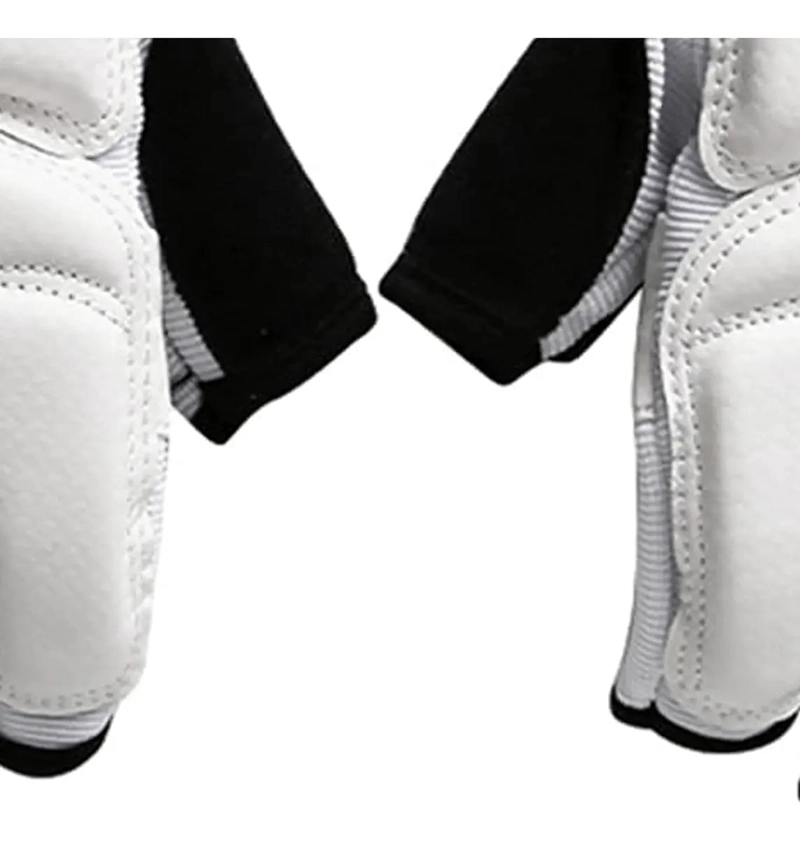 GUANTES DE ENTRENAMIENTO PARA TAEKWONDO COLOR BLANCO CON PROTECCION - 3