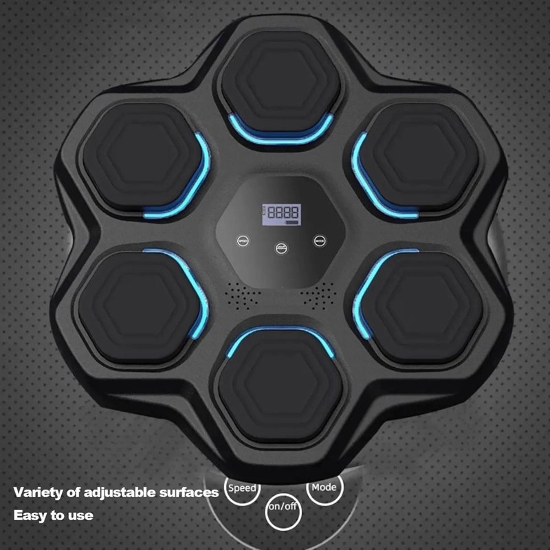 MAQUINA DE BOXEO CON GUANTES Y CONEXION BLUETOOTH PARA ARTES MARCIALES - 2